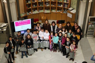 Premiats de cicles mitjans i superiors al 33è Concurs Escolar de Nadales de l'Alt Urgell
