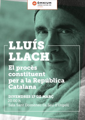 Xerrada de Lluís Llach a la Seu