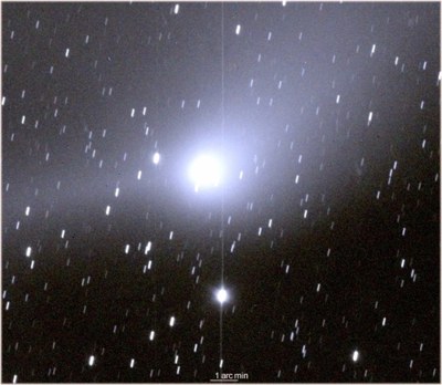 Cometa captat pel telescopi Joan Oró
