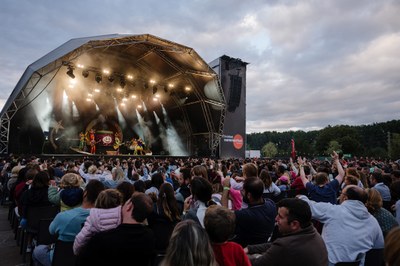 Concert del grup infantil El Pot Petit a l'Occident Summerfest Cerdanya