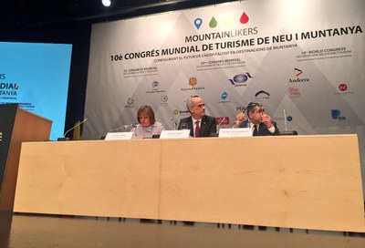 Inauguració del Congrés Mundial de Turisme de Neu i Muntanya (Mountainlikers)