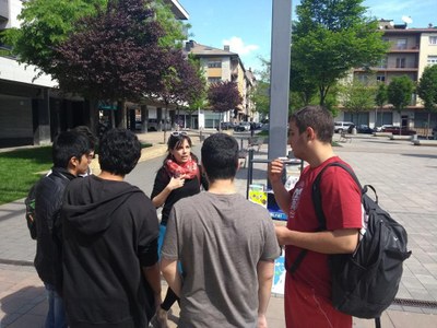 Acció informativa de l'Oficina Jove sobre mobilitat internacional
