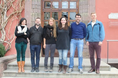 Recepció a la Lena i l'Arthus, voluntaris europeus