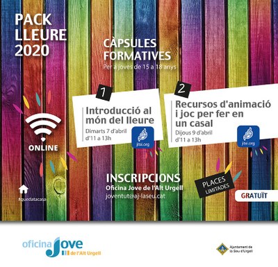 Càpsules formatives gratuïtes de l'OJAU