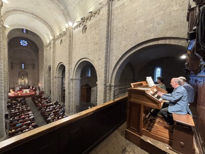 Inauguració de la restauració de l'orgue de la Catedral de Santa Maria d'Urgell (Foto: RàdioSeu)