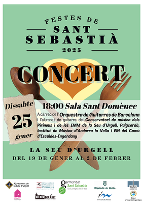 Concert de Sant Sebastià la Seu d'Urgell