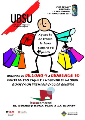 Campanya de l'UBSU durant la Fira de Sant Ermengol