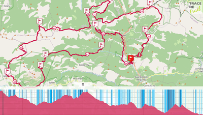 Mapa i altimetria de l'Ultra Pirineu