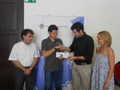 Lipdub la Seu - Lliurament premi samarretes 2012