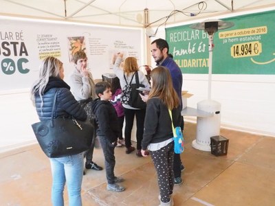 Estand de la Mancomunitat de Residus de l'Urgellet