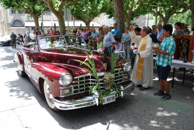 Sant Cristòfol - Cadillac descapotable (Foto: Josep Canelles)