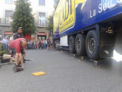 Sant Cristòfol - Mecànica agressiva (Foto: Josep Canelles)