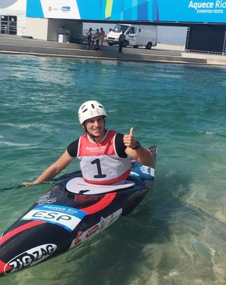 Maialen Chourraut, al canal olímpic de Rio (RFEP) 	
