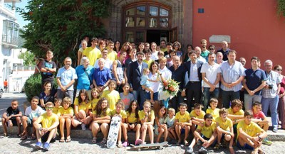 Homenatge a Maialen Chourraut a l'Ajuntament de la Seu