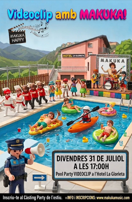Crida a participar en el rodatge del nou videoclip de Makuka