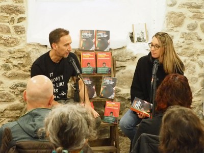 Manel Alías, en la presentació que va fer el novembre passat a la llibreria El Refugi de la Seu d'Urgell