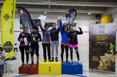 Podi femení de la Trail Rosa del Nord 2017
