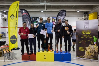 Podi masculí de la Trail Rosa del Nord 2017