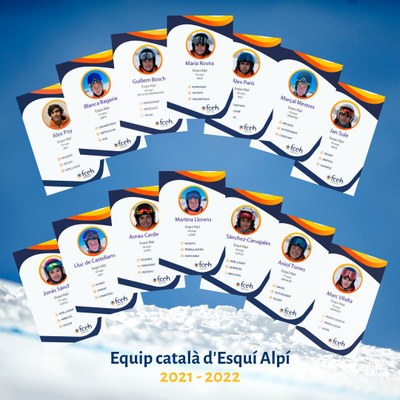 Equip Català de Tecnificació d'Esquí Alpí 2021-2022 (FCEH)