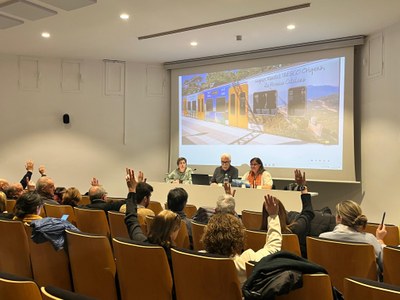 Reunió del programa Leader Pirineu Occidental, en què s'ha escollit Maria Vergés com a nova presidenta (Foto: CGA)