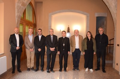 Els nomenaments es van formalitzar divendres passat en un acte al Palau Episcopal (Foto: Bisbat d'Urgell)