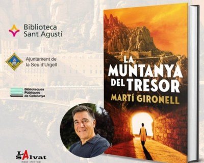 Martí Gironell presenta a la Seu d'Urgell el lllibre 'La muntanya del tresor'