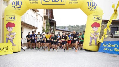 Sortida de la Cursa La Foranca 2024, a Alàs (Foto: La Foranca)