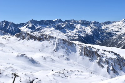 L'estació de Baqueira Beret, aquesta Setmana Santa (Foto: Baqueira Beret)