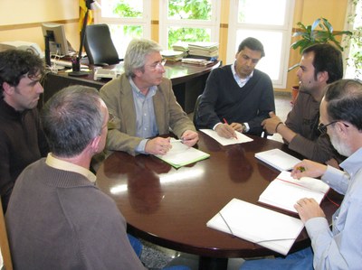 Voltors - Reunió UP i Generalitat