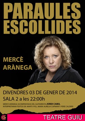Mercè Arànega - 'Paraules escollides'