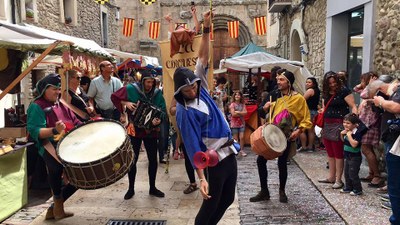 Cercavila inaugural del Mercat Medieval dels Canonges