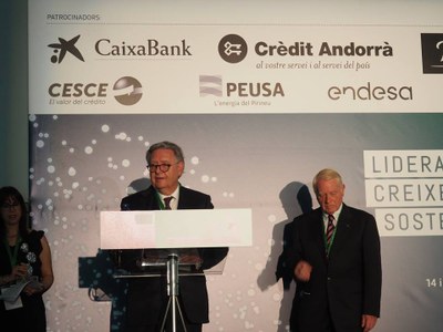 Reconeixement de la Trobada Empresarial a Josep Peralba Duró