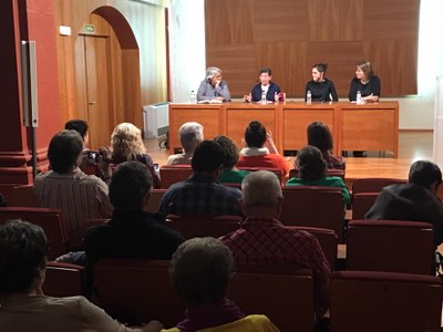 Debat 'Tres generacions, un mateix objectiu', organitzat per ERC