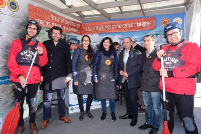 Presència de la Fira de Sant Ermengol a la Fira de la Candelera de Molins de Rei (Foto: Ajuntament de la Seu)
