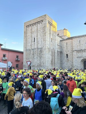 Sortida de la 16a Sant Silvestre La Seu-Memorial Marc Peña Turet