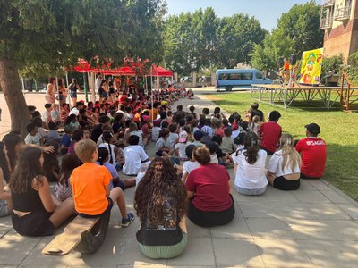 Campanya 'Disfruita-la', a l'escola Pau Claris de la Seu d'Urgell