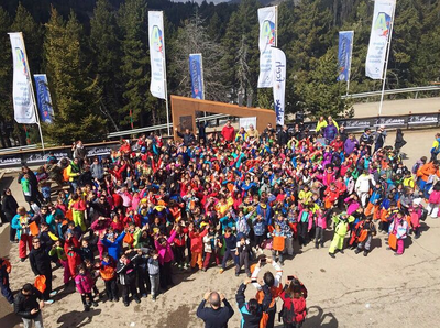 Cloenda, a La Molina, del programa Esport Blanc Escolar 2018