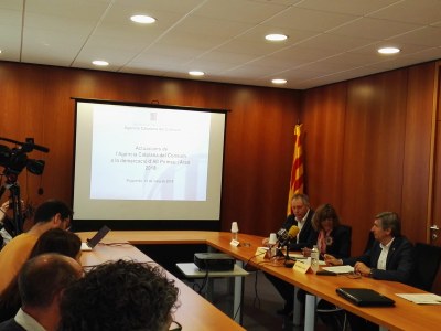 Presentació de les dades de reclamacions de consum el 2018 a l'Alt Pirineu i Aran (Foto: Departament d'Empresa i Coneixement)