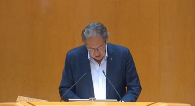 Intervenció de Miquel Caminal al Senat (ERC)
