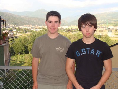 Aritz Aguayo i Miquel Martin