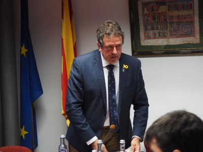 Miquel Sala pren possessió com a nou president del Consell Comarcal de l'Alt Urgell
