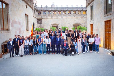 Recepció de la Generalitat als esportistes catalans que han participat als Jocs Olímpics i Paralímpics de París 2024