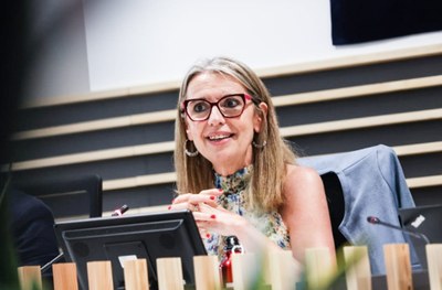 Mireia Ingla, al final de la seva etapa com a alcaldessa de Sant Cugat del Vallès (Foto: Aj. de Sant Cugat / arxiu)