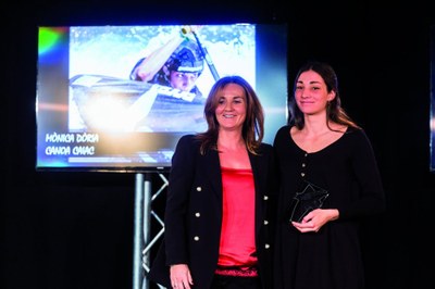 Mònica Doria, Millor Esportista Femenina 2018 d'Andorra (Foto: El Periòdic)