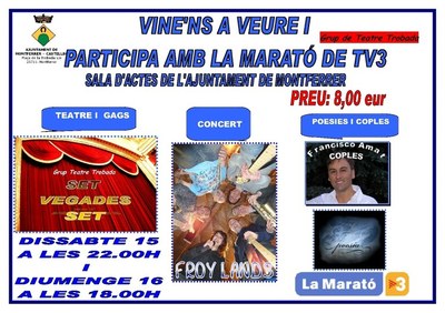 Cartell Marató Montferrer
