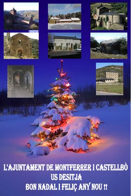 Montferrer i Castellbò - Concurs Imatges Postal de Nadal