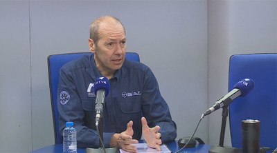 Jaume Esteve, en una entrevista a RTVA (Foto: Andorra Difusió)