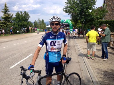 Emili Vicente, a la Cerdanya Cycle Tour 2016