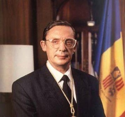 Òscar Ribas Reig (1936-2020) Foto: Govern d’Andorra / arxiu)