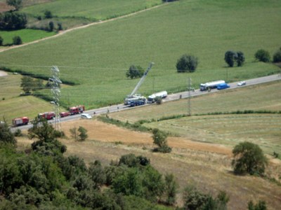 Ribera d'Urgellet - Accident N-260 09.08.12